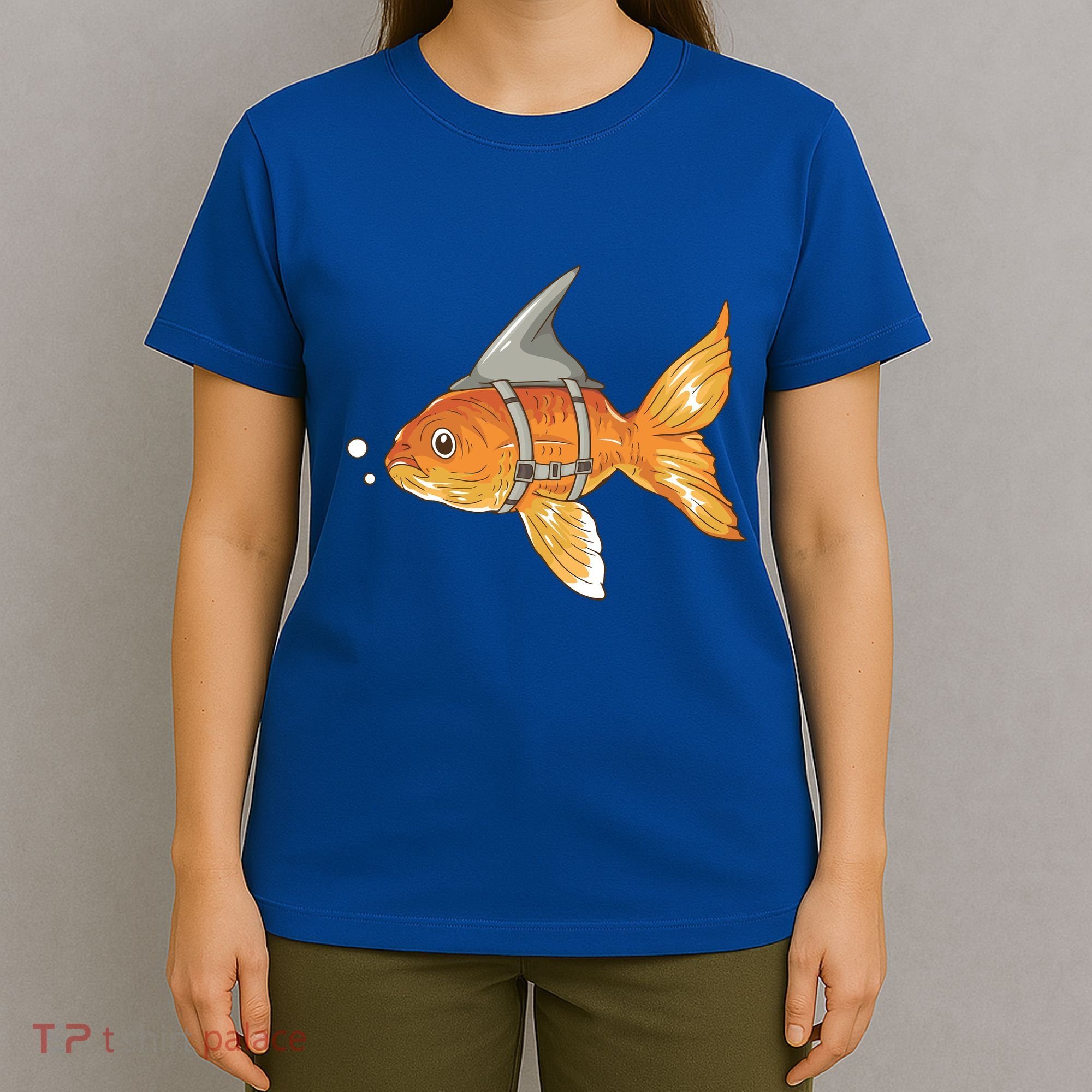 Wanna Be Shark Funny Fish T-Shirt