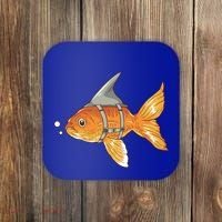 Wanna Be Shark Funny Fish Coaster thumb 0
