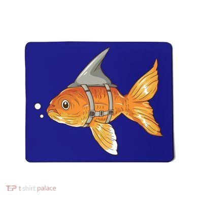 Wanna Be Shark Funny Fish Mousepad