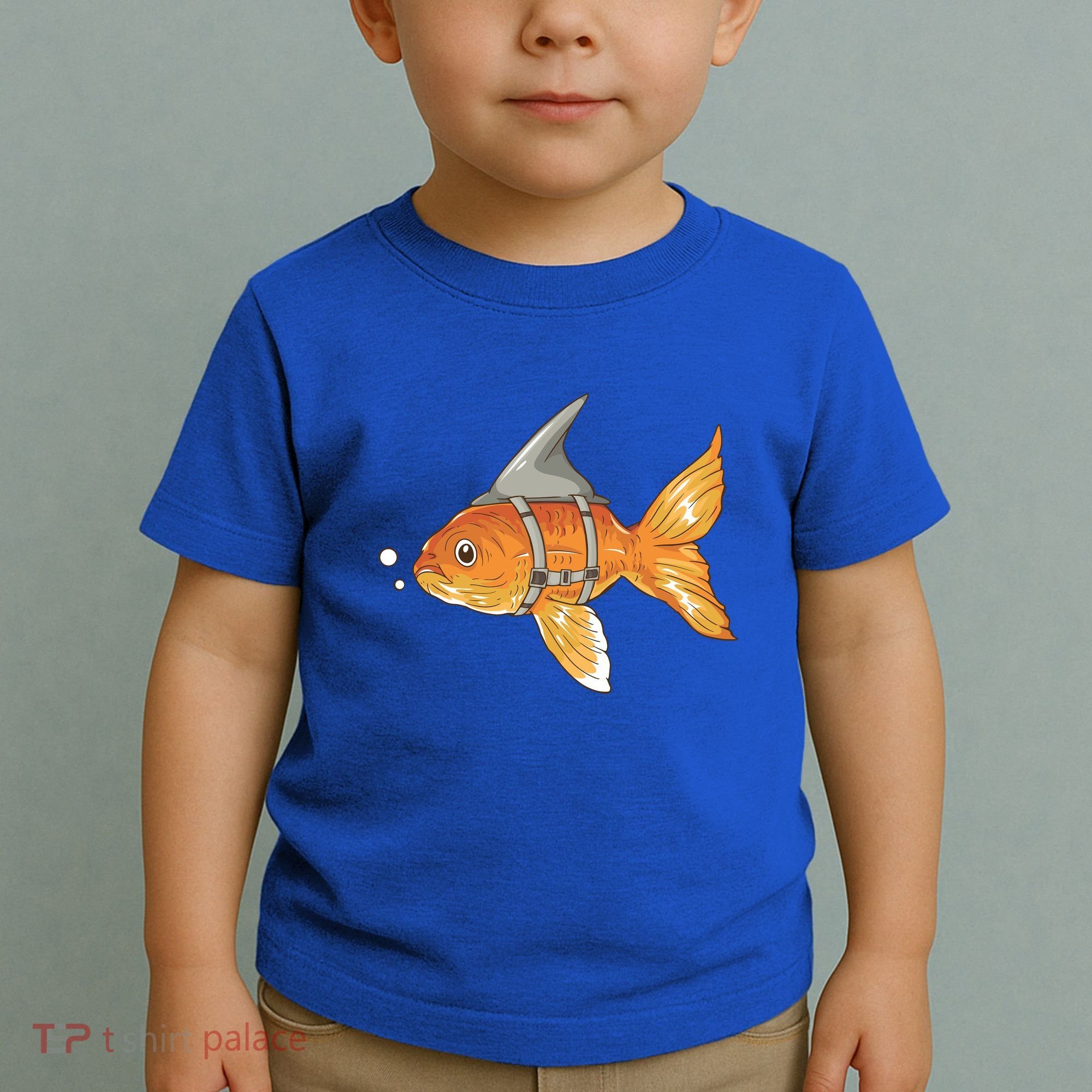 Wanna Be Shark Funny Fish Toddler T-Shirt