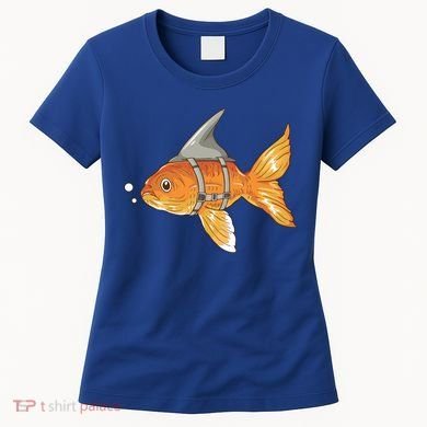 Wanna Be Shark Funny Fish Women's T-Shirt