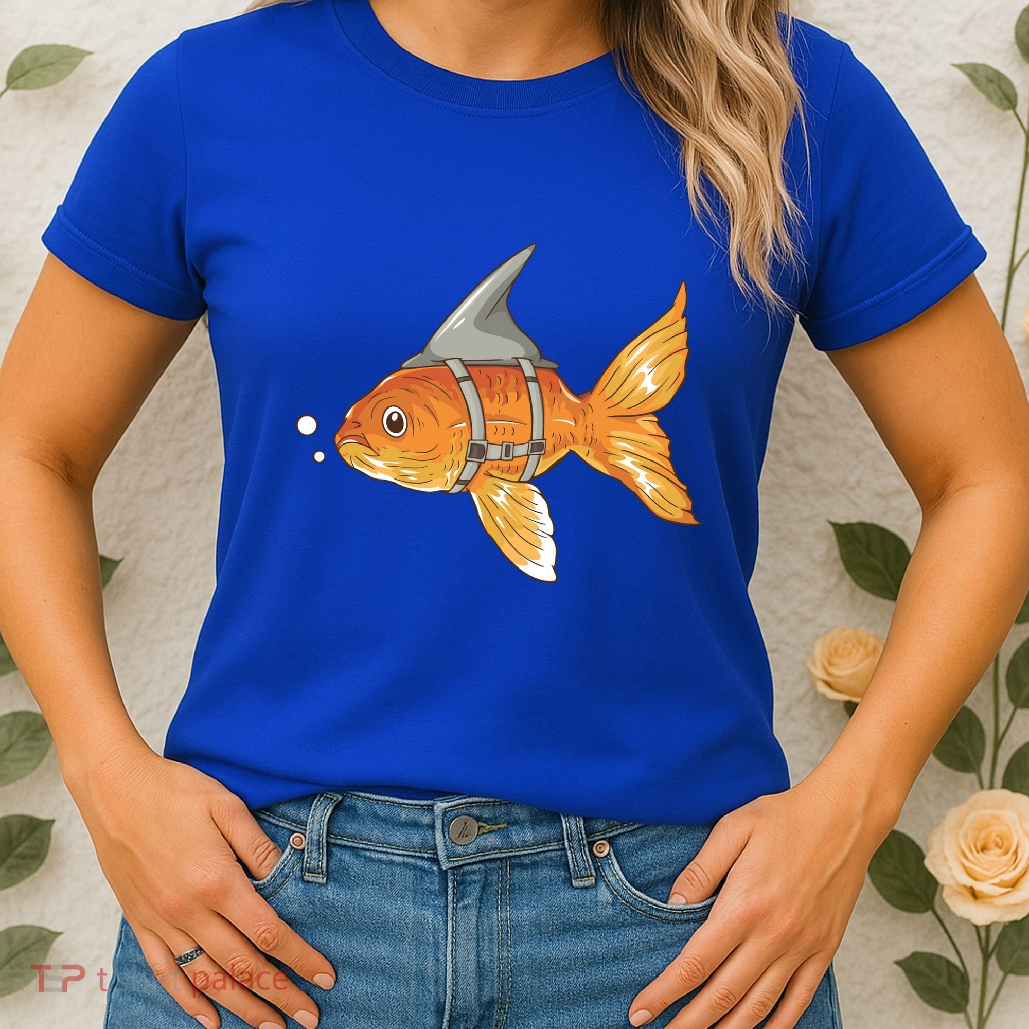 Wanna Be Shark Funny Fish Women's T-Shirt