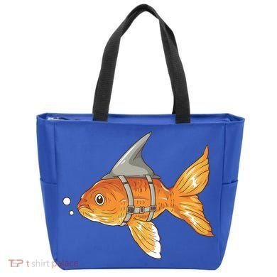 Wanna Be Shark Funny Fish Tote Bag