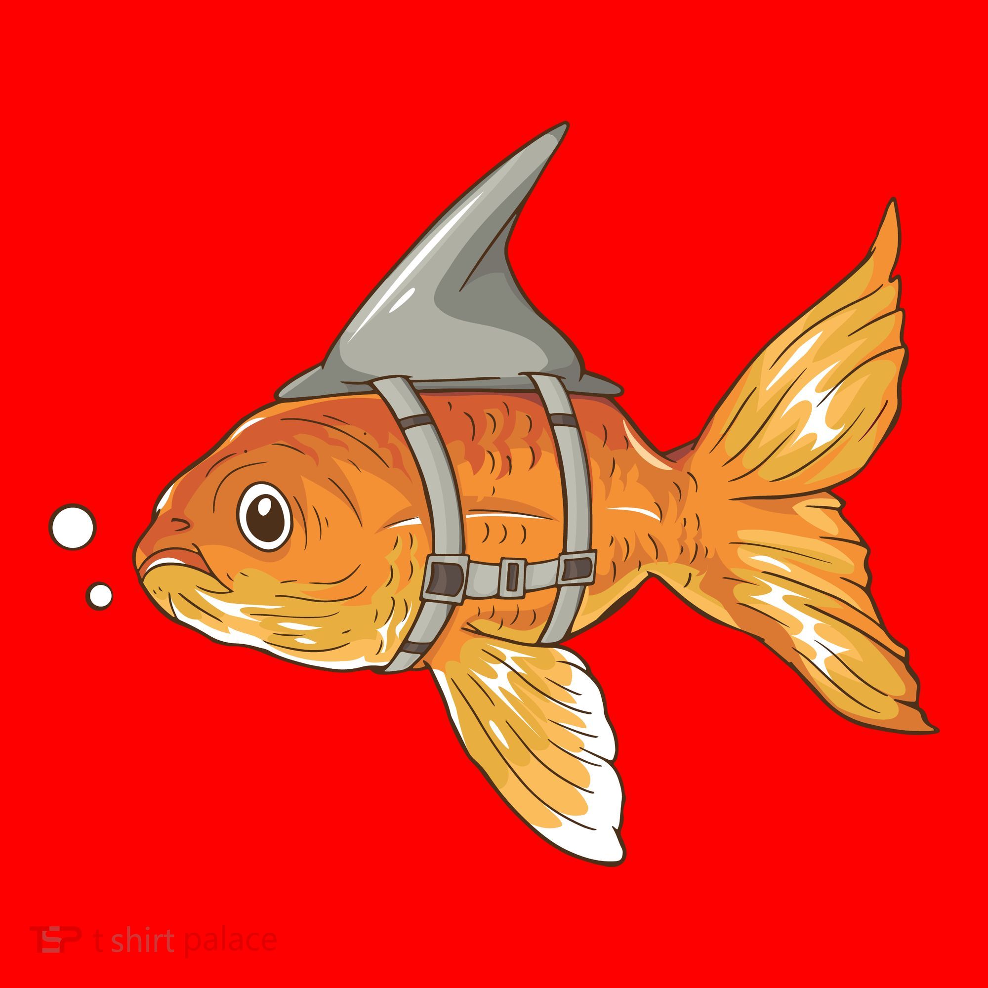 Wanna Be Shark Funny Fish Santa Hat