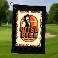 Wild Bill Sunset Road Show Golf Towel thumb 1