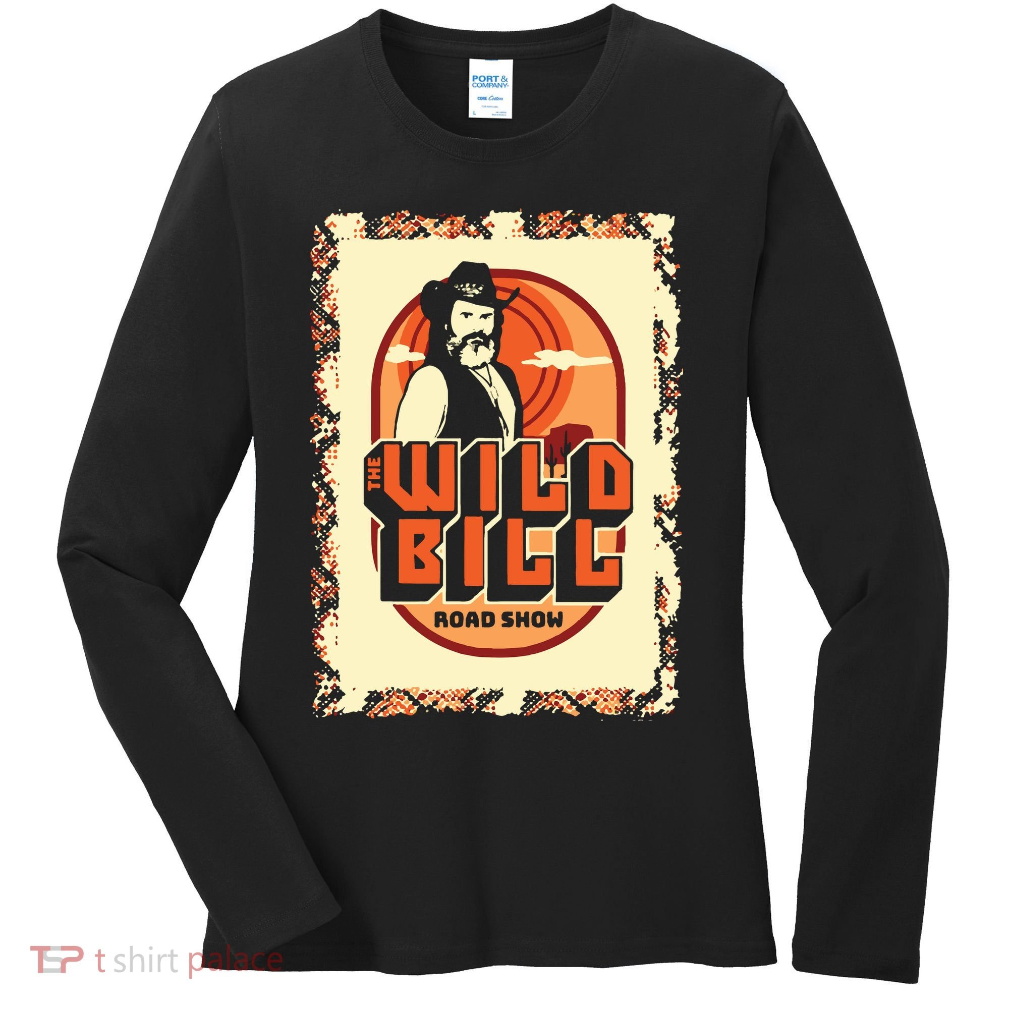 Wild Bill Sunset Road Show Women's Long Sleeve Shirt