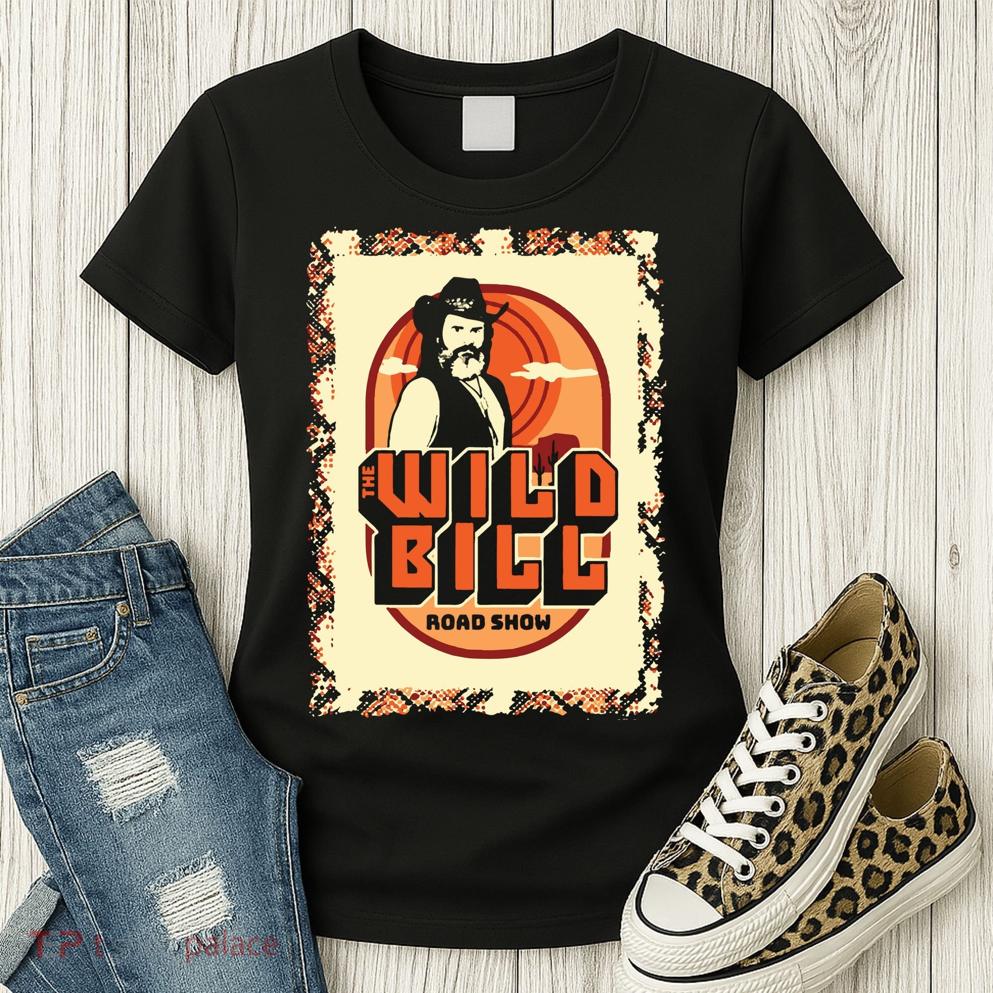 Wild Bill Sunset Road Show Women's T-Shirt