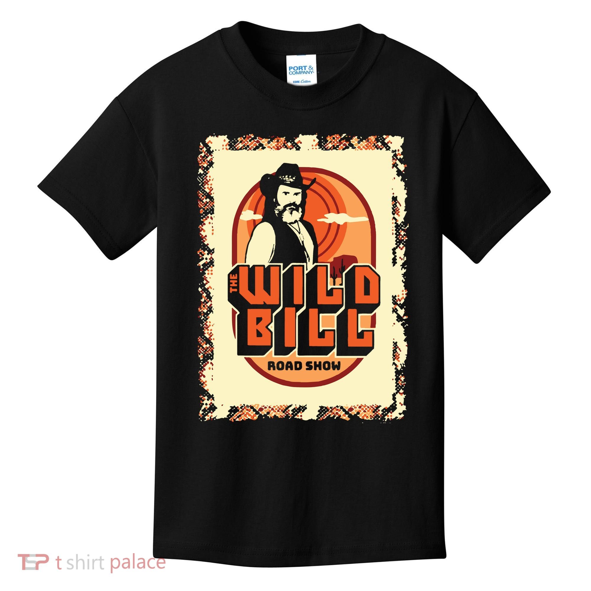 Wild Bill Sunset Road Show Kids T-Shirt
