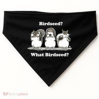 What Birdseed? Squirrel USA-Made Doggie Bandana thumb 0
