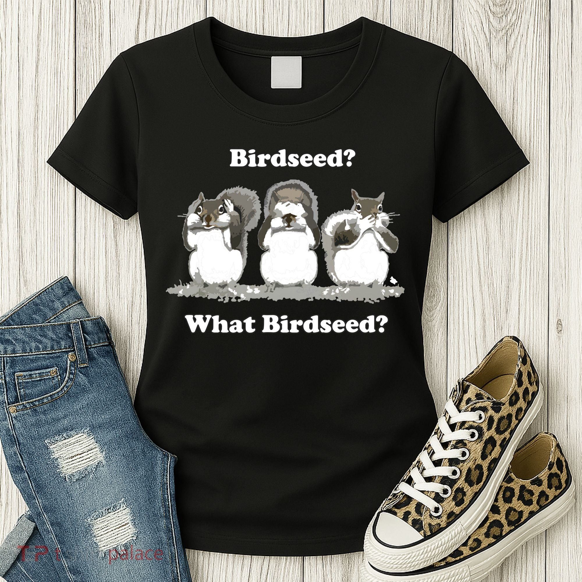 What Birdseed? Squirrel Women's T-Shirt