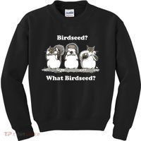 What Birdseed? Squirrel Kids Sweatshirt thumb 0