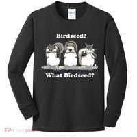What Birdseed? Squirrel Kids Long Sleeve Shirt thumb 0