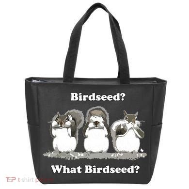 What Birdseed? Squirrel Tote Bag