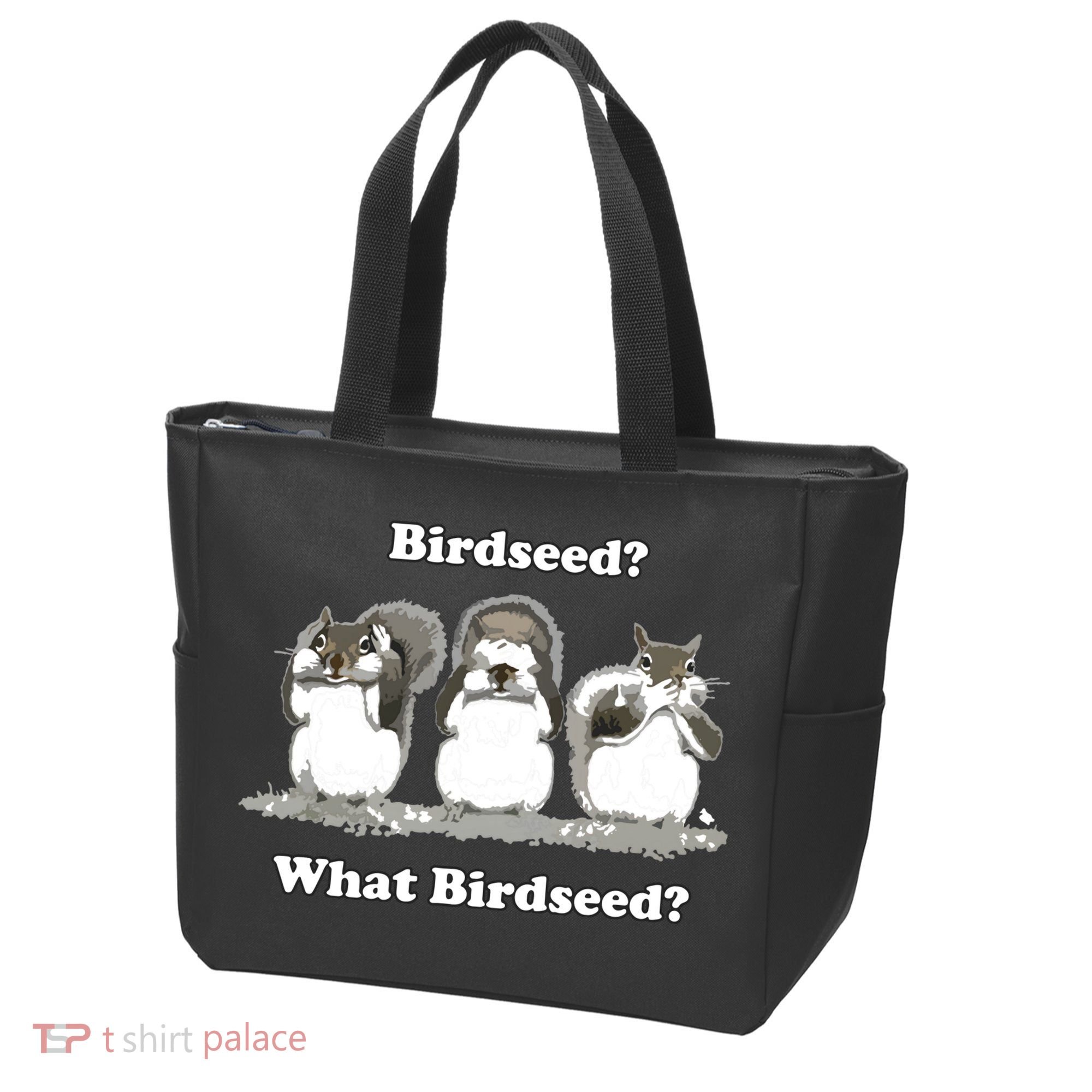 What Birdseed? Squirrel Tote Bag