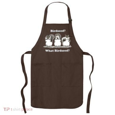 What Birdseed? Squirrel Apron
