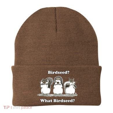 What Birdseed? Squirrel Beanie