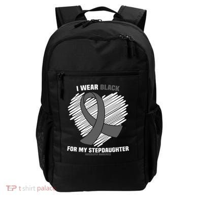Wear Black Stepdaughter Sleep Disorder Narcolepsy Awareness Gift Backpack