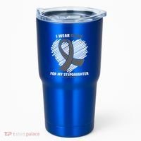 Wear Black Stepdaughter Sleep Disorder Narcolepsy Awareness Gift Tumbler thumb 0