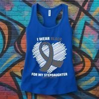 Wear Black Stepdaughter Sleep Disorder Narcolepsy Awareness Gift Women's Tank Top thumb 3