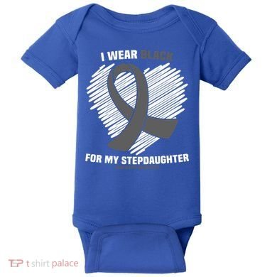 Wear Black Stepdaughter Sleep Disorder Narcolepsy Awareness Gift Baby Bodysuit