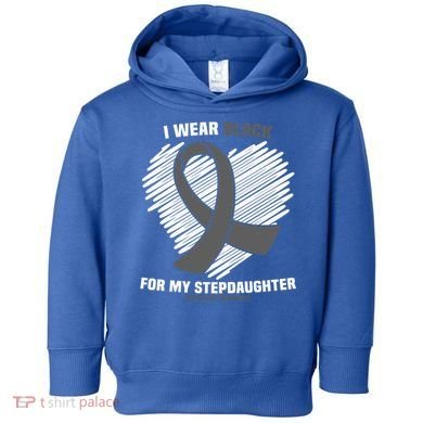 Wear Black Stepdaughter Sleep Disorder Narcolepsy Awareness Gift Toddler Hoodie