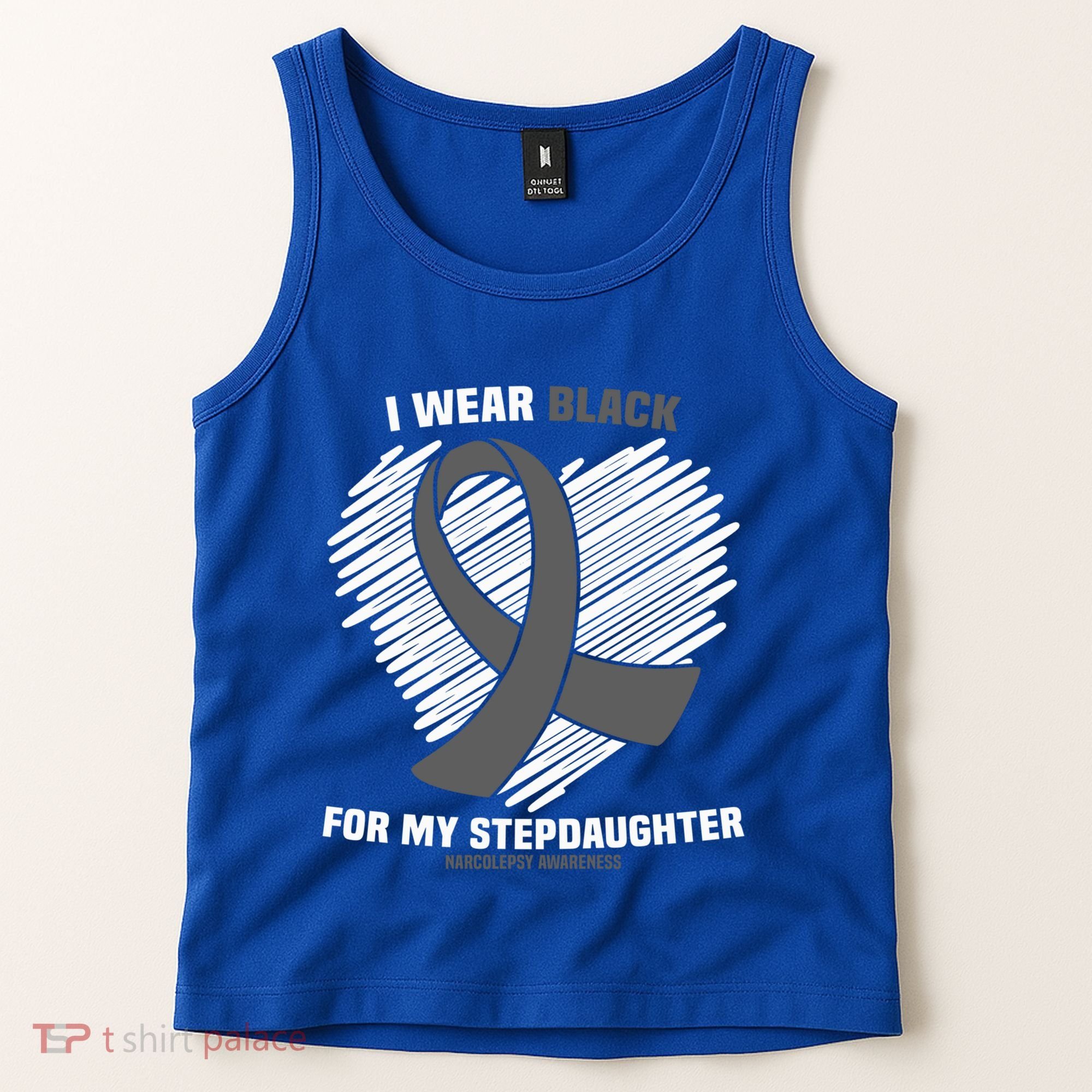 Wear Black Stepdaughter Sleep Disorder Narcolepsy Awareness Gift Tank Top