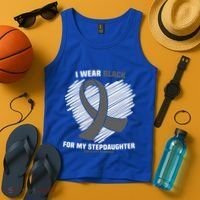 Wear Black Stepdaughter Sleep Disorder Narcolepsy Awareness Gift Tank Top thumb 4