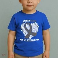 Wear Black Stepdaughter Sleep Disorder Narcolepsy Awareness Gift Toddler T-Shirt thumb 2