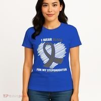 Wear Black Stepdaughter Sleep Disorder Narcolepsy Awareness Gift Women's T-Shirt thumb 4