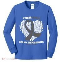Wear Black Stepdaughter Sleep Disorder Narcolepsy Awareness Gift Kids Long Sleeve Shirt thumb 0