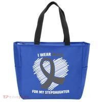 Wear Black Stepdaughter Sleep Disorder Narcolepsy Awareness Gift Tote Bag thumb 0