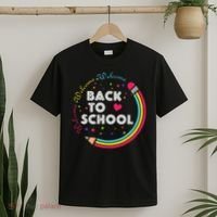 Welcome Back To School First Day Of School Cute Teachers T-Shirt thumb 2