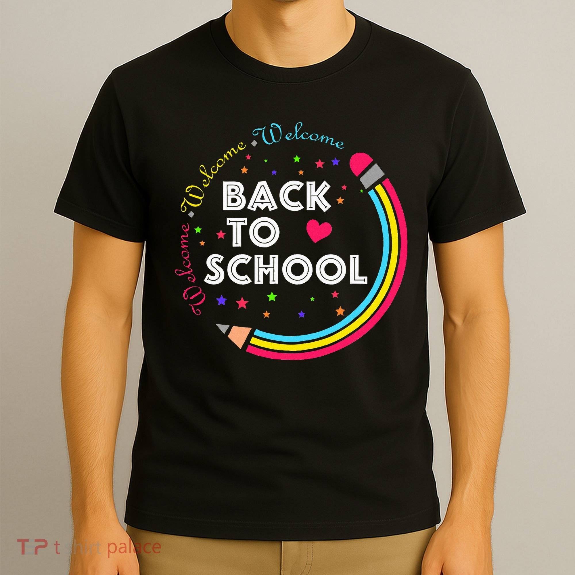 Welcome Back To School First Day Of School Cute Teachers T-Shirt