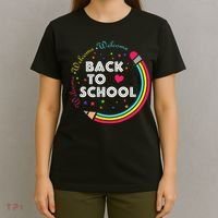 Welcome Back To School First Day Of School Cute Teachers T-Shirt thumb 4