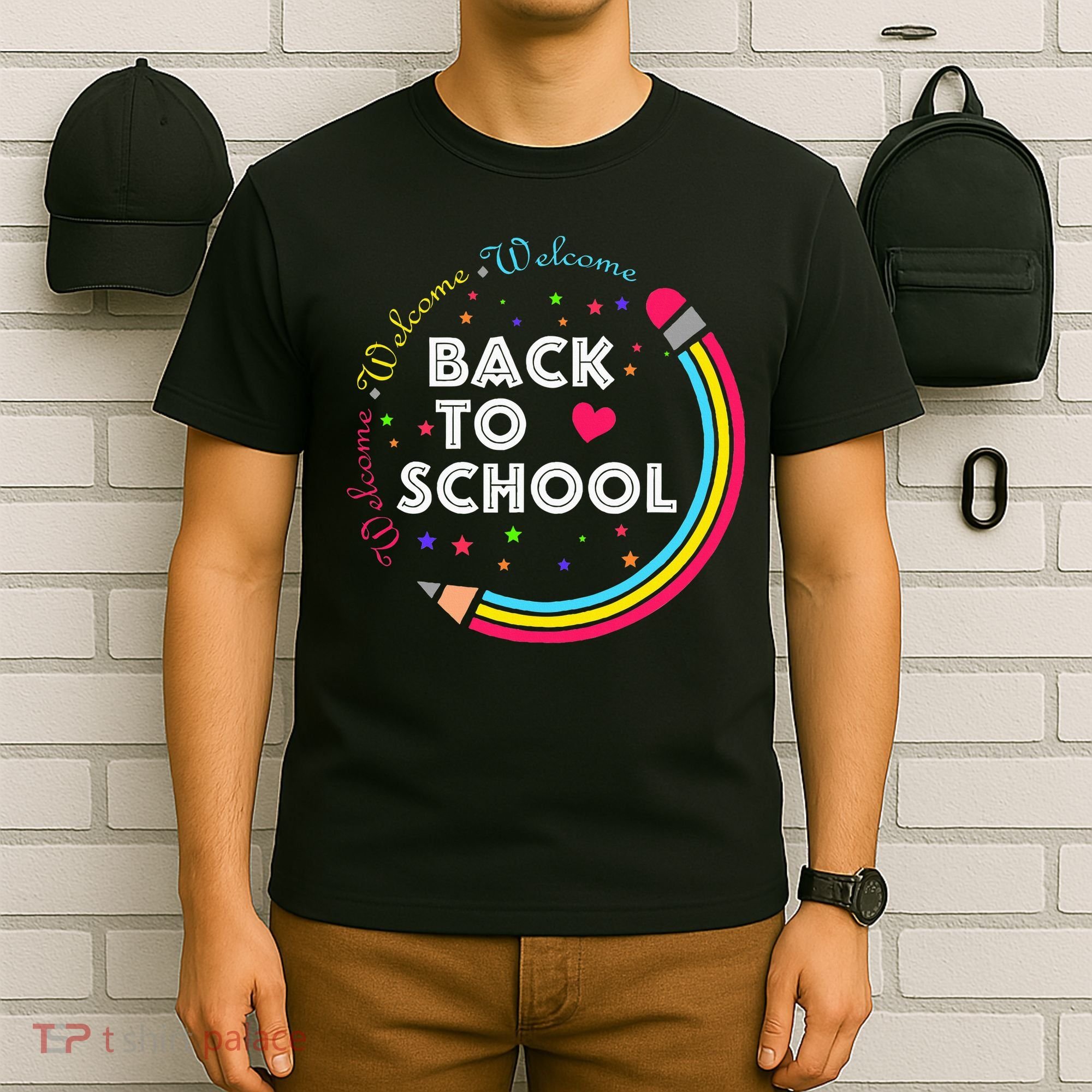 Welcome Back To School First Day Of School Cute Teachers T-Shirt