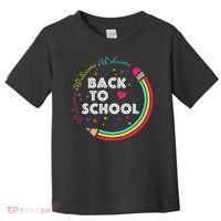 Welcome Back To School First Day Of School Cute Teachers Toddler T-Shirt thumb 0