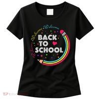 Welcome Back To School First Day Of School Cute Teachers Women's T-Shirt thumb 0