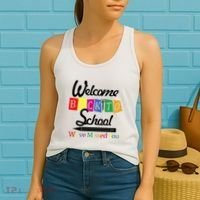 Welcome Back To School We've Missed You Women's Tank Top thumb 2