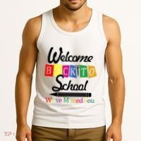 Welcome Back To School We've Missed You Tank Top thumb 3