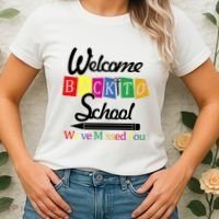 Welcome Back To School We've Missed You Women's T-Shirt thumb 2