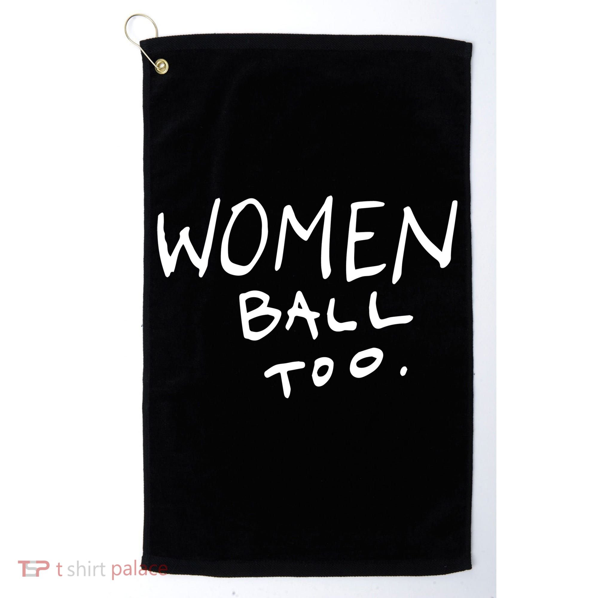 Women Ball Too Golf Towel