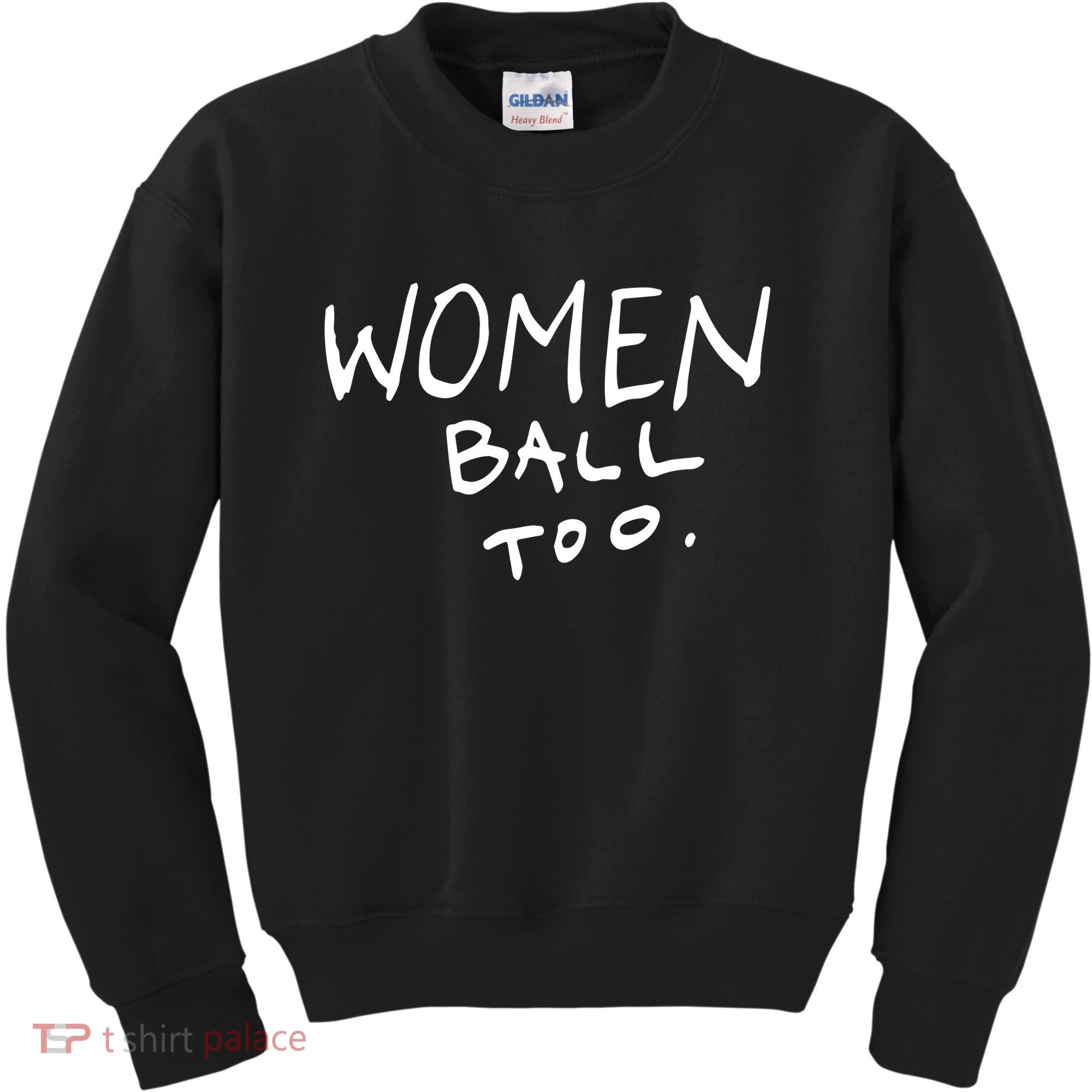 Women Ball Too Kids Sweatshirt