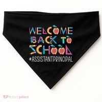 Welcome Back To School Assistant Principal Cute Gift USA-Made Doggie Bandana thumb 0