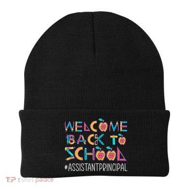 Welcome Back To School Assistant Principal Cute Gift Beanie
