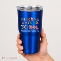Welcome Back To School Assistant Principal Cute Gift Tumbler thumb 2