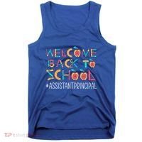 Welcome Back To School Assistant Principal Cute Gift Tank Top thumb 0