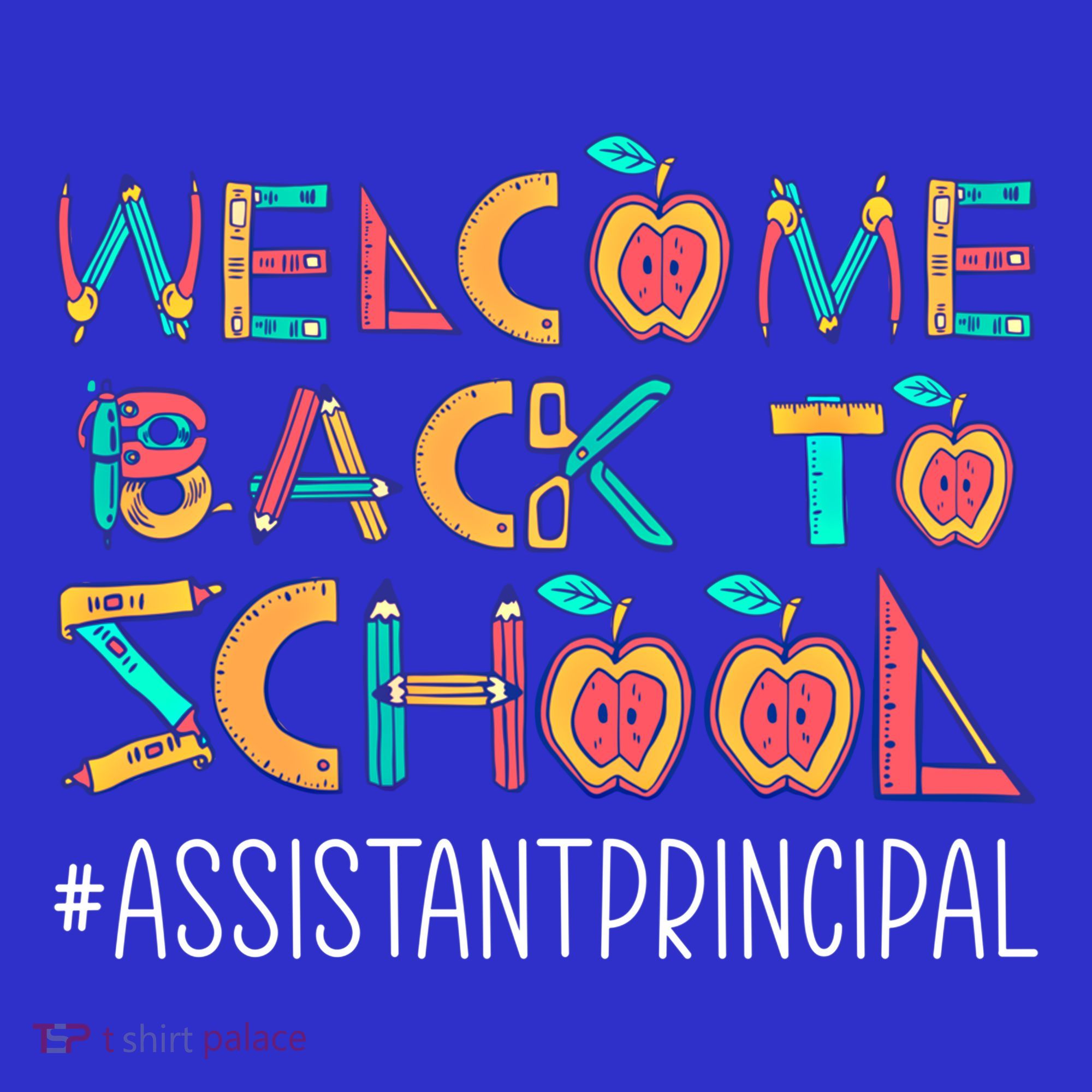 Welcome Back To School Assistant Principal Cute Gift Kids Long Sleeve Shirt