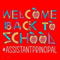 Welcome Back To School Assistant Principal Cute Gift Santa Hat thumb 1