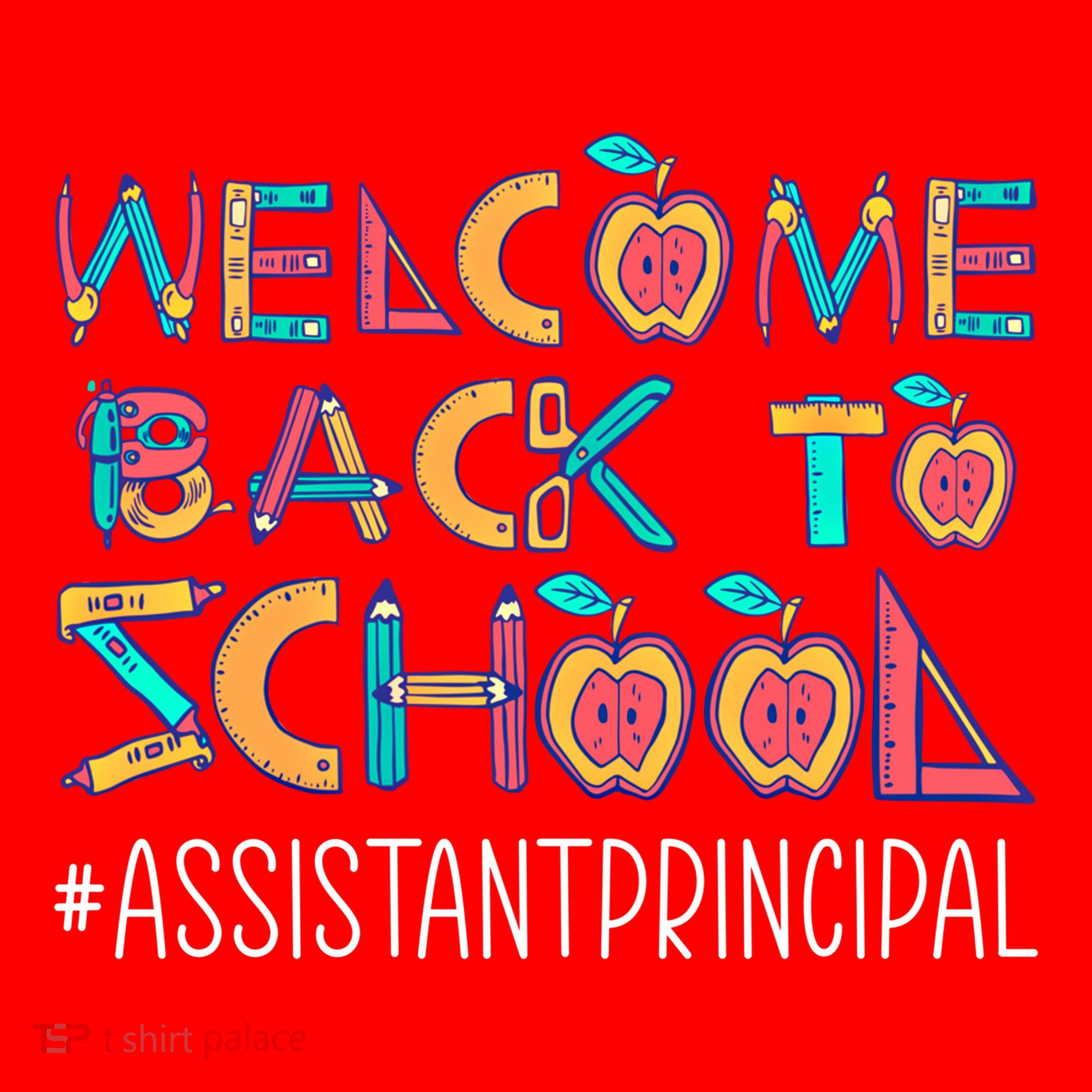 Welcome Back To School Assistant Principal Cute Gift Santa Hat