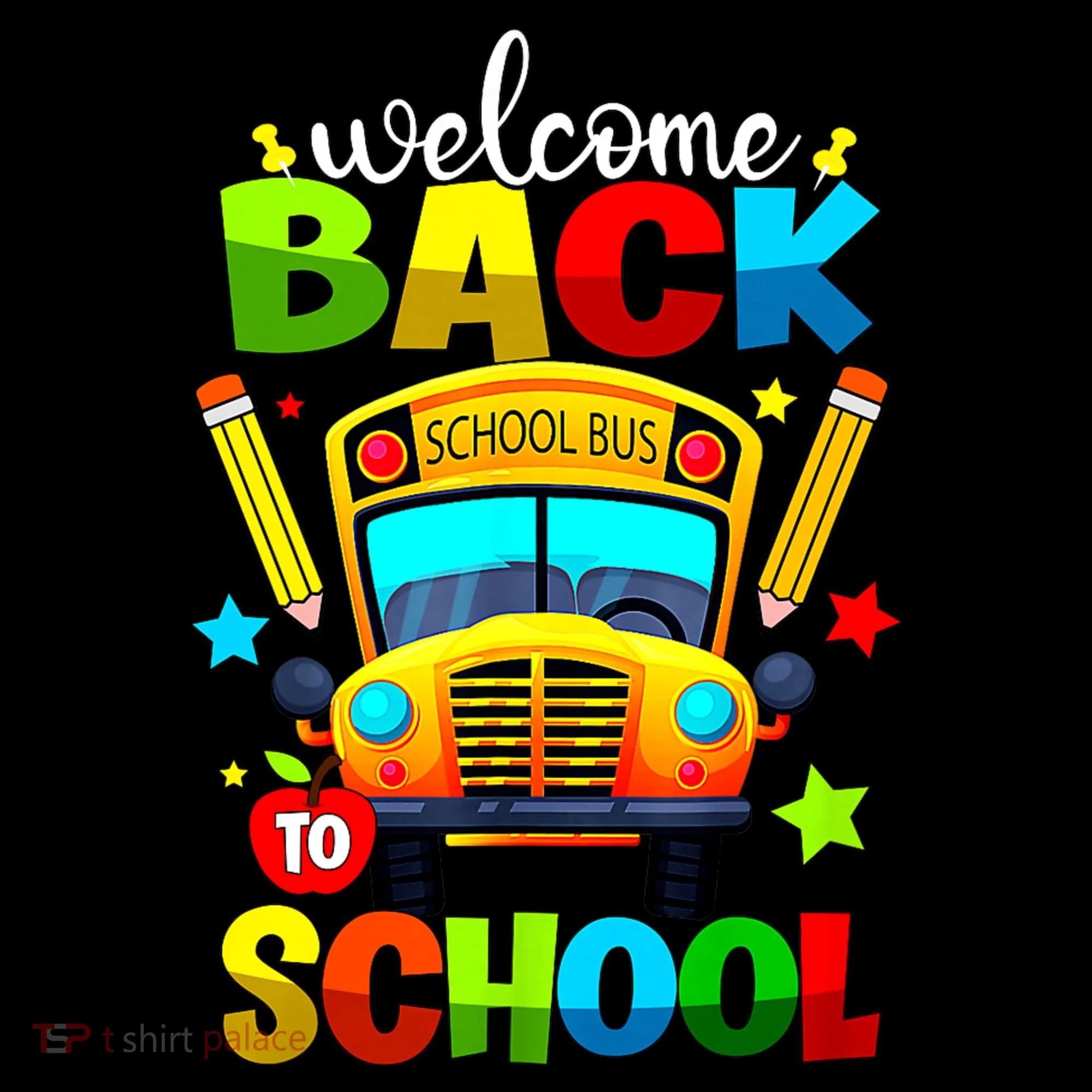 Welcome Back To School Bus Happy First Day Of School Student Coffee Mug